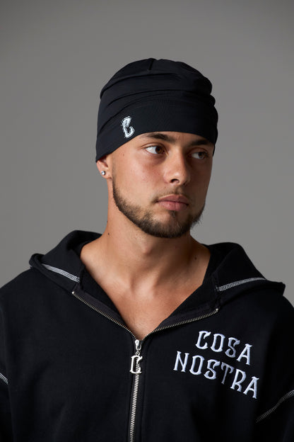 Cosa Nostra Skull Cap – Black